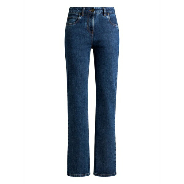 エトロ レディース ジーンズズボン下 ボトムス Straight-leg jeans Blue