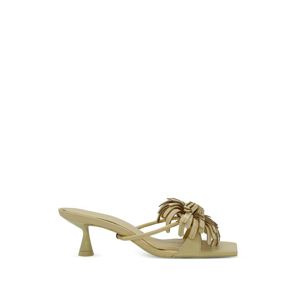 ブームガイア レディース サンダル シューズ Alora floral-appliqu￡ heeled sandals Neutrals