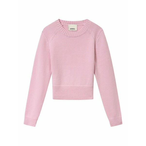 イザ呼びりん マラン レディース 編み物\u0026スウェーター アウター Ribbed cornelia sweater Pink