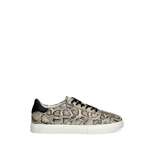 渡り者 レディース スニーカー シューズ Snakeskin panelled sneakers Neutrals