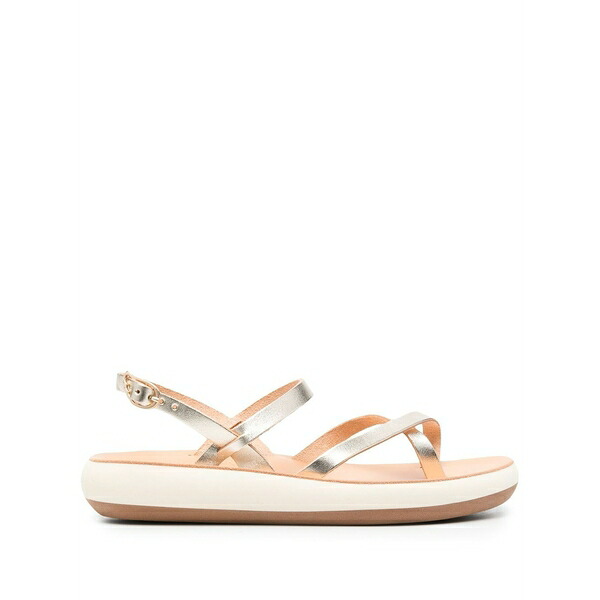 アンシエントグリークサンダル レディース サンダル シューズ Tereza flat sandals  Gold