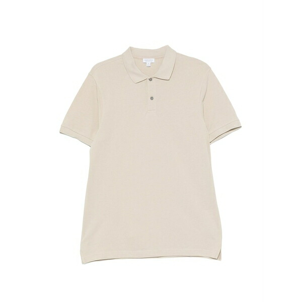 サンスペル メンズ スポーツシャツ トップス Short-sleeve polo shirt Neutrals