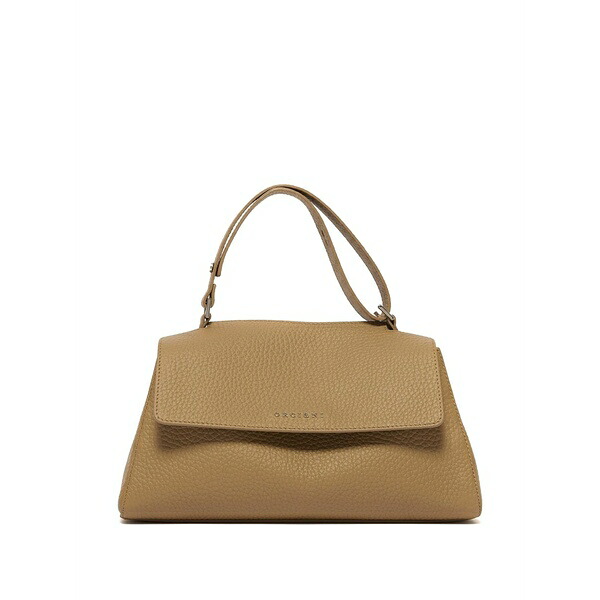 オルチアーニ レディース トートバッグ 御徒面子 Sveva longuette tote bag Brown