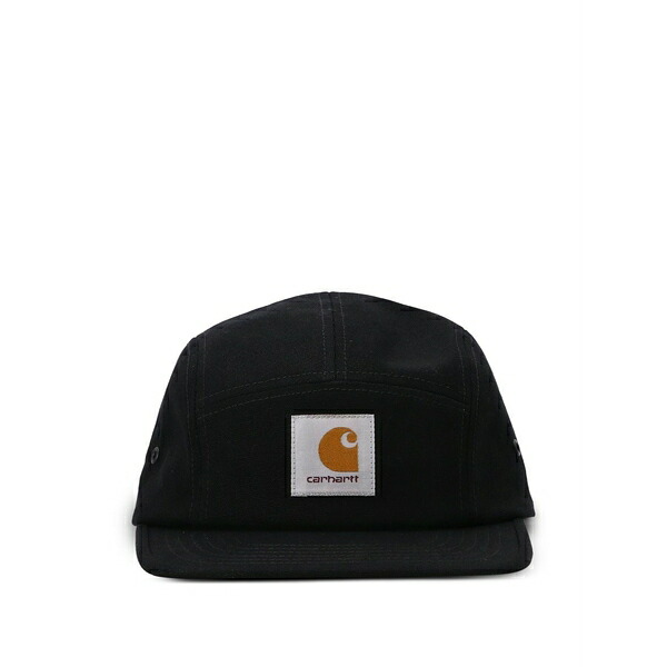 鉄道車両ハート型 メンズ かぶり笠 佩び物 Logo-patch cap Black