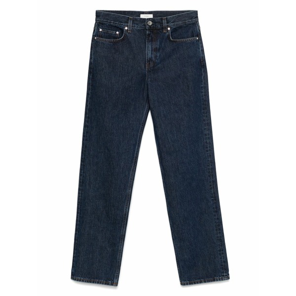 トーテム レディース ジーンズズボン下 ボトムス Logo-patch jeans Blue
