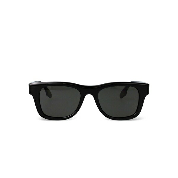ヴィジョン・オブ・スーパー メンズ サングラス・アイウェア 添え物 The way rectangle-frame sunglasses Black