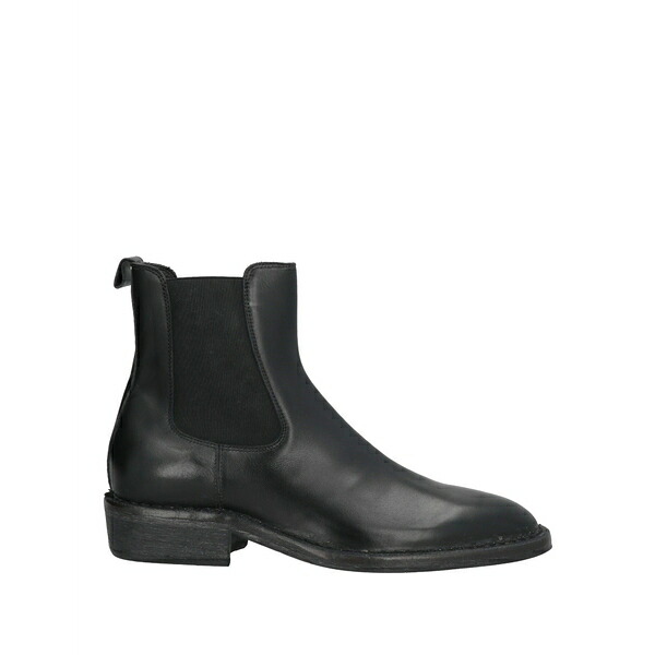 【貨物輸送無料】 モマ メンズ ブーツ シューズ Ankle boots Black