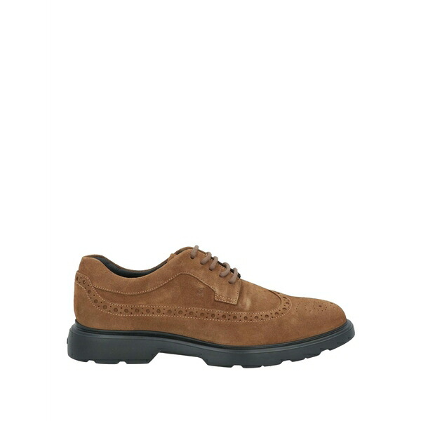 【送料無料】 ホーガン メンズ ドレスシューズ シューズ Lace-up shoes Brown