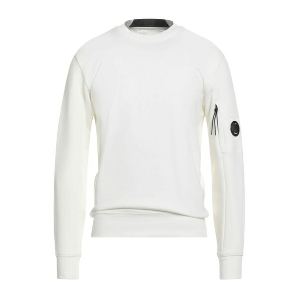 【送料無料】 シーピーカンパニー メンズ パーカー・スウェットシャツ アウター Sweatshirts White