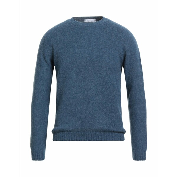 【送料無料】 ボリオリ メンズ ニット&セーター アウター Sweaters Blue｜asty