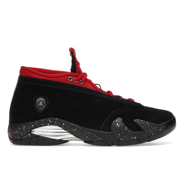 Jordan ジョーダン レディース スニーカー 【Jordan 14 Retro Low Red Lipstick (Women's)】 サイズ US_6(23.0cm) Black/Metallic Silver-Gym Red｜asty