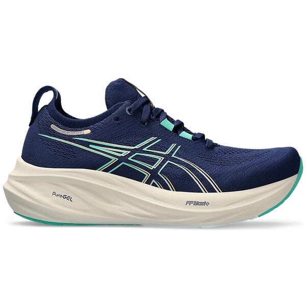 ASICS アシックス レディース スニーカー  【ASICS Gel-Nimbus 26 Blue Expanse Aurora Green (Women\u0027s)】  大いさ US_8(25.0珊) Blue Expanse/Aurora Green スニーカー-レディース靴-靴