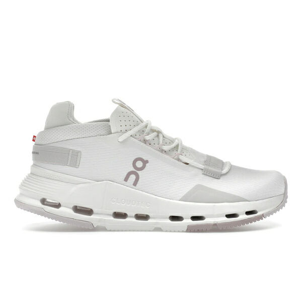 On オン レディース スニーカー  【On Running Cloudnova 2 White Orchid (Women\u0027s)】  大いさ US_8(25.0糎) White/Orchid 靴-スニーカー-レディース靴