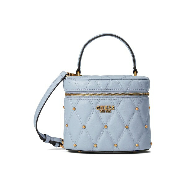 春夏新作 ゲス レディース ハンドバッグ バッグ Triana Cannister Bag Blue sociedad.com.ar