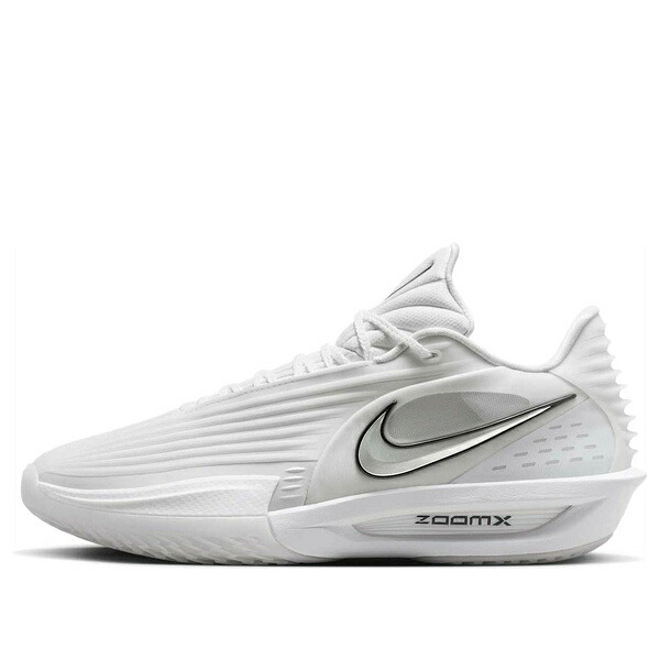 Nike ナイキ メンズ スニーカー 【Nike Air Zoom GT Cut 3 Turbo \u0027White Metallic Silver\u0027 HV9918-101】  大きさ US_7.5(25.5糎)