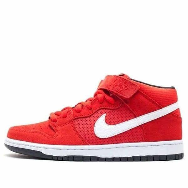Nike ナイキ メンズ スニーカー ダンク 【Nike SB Dunk Mid Pro 'Red' 314383-610】 サイズ US_10(28.0cm)|asty