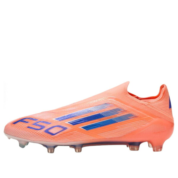 adidas アディダス メンズ スニーカー 【adidas F50 Elite Laceless FG \u0027Beam Orange Lucid Blue Cloud White\u0027 JH7626】  大きさ US_6.5(24.5糎)