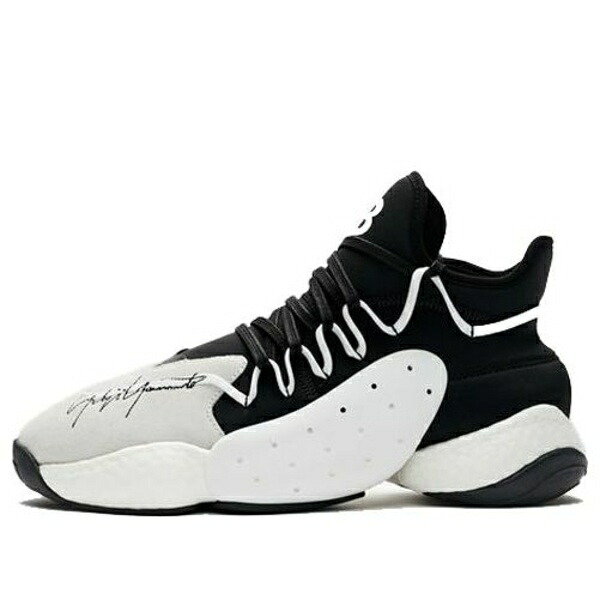 adidas アディダス メンズ スニーカー 【adidas Y-3 BYW BBall 'White Black' BC0337】 サイズ US_8(26.0cm)｜asty