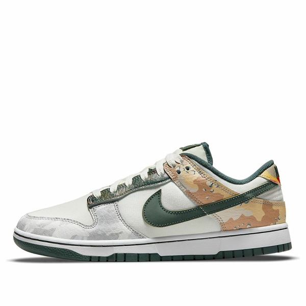 Nike ナイキ メンズ スニーカー ダンク 【Nike Dunk Low SE \u0027Sail Multi-Camo\u0027 DH0957-100】  大きさ US_M_13