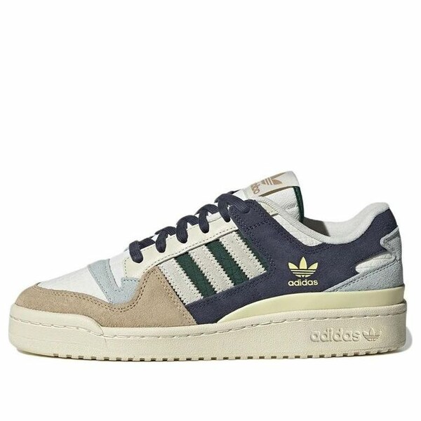 adidas アディダス メンズ スニーカー 討論会 【adidas Forum 84 Low \u0027Beige Navy Green\u0027 GW4332】  大きさ US_8.5(26.5糎)