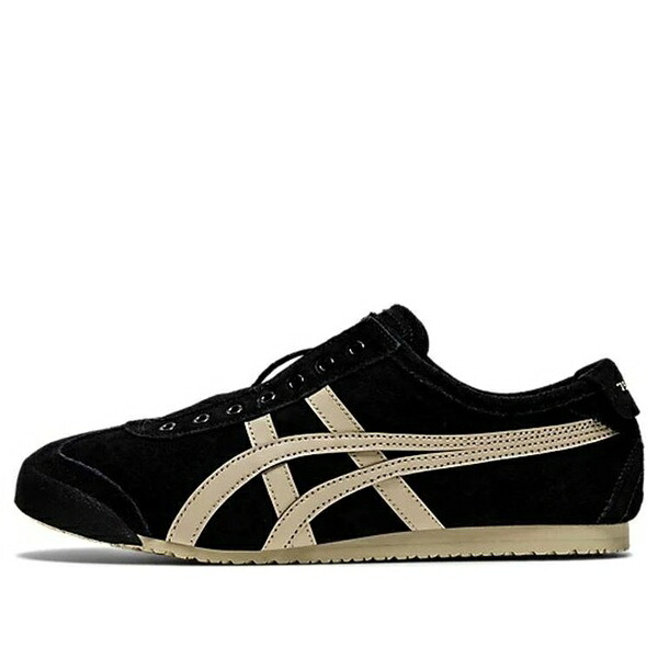 Onitsuka Tiger オニツカタイガー メンズ スニーカー 【Onitsuka Tiger Mexico 66 Slip-On \u0027Black Cream\u0027 1183B782-001】  大いさ US_9(27.0珊) スニーカー-メンズ靴
