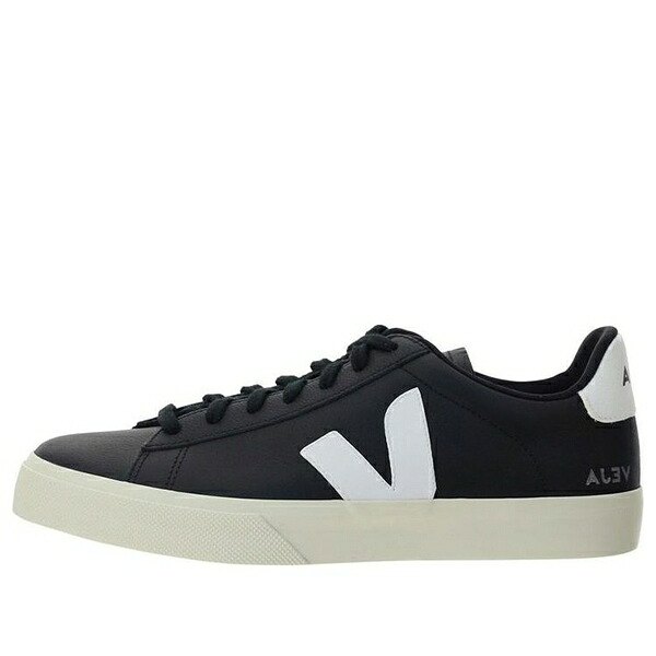 VEJA ヴェジャ メンズ スニーカー 【Veja Campo Leather Lace-Up \u0027Black White\u0027 CP0501215】  大きさ US_5.5(23.5糎)