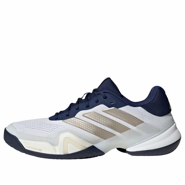 adidas アディダス メンズ スニーカー 【adidas Barricade 14 \u0027White Cyber Metallic Dark Blue\u0027 JR1743】  大いさ US_10(28.0糎) スニーカー-メンズ靴