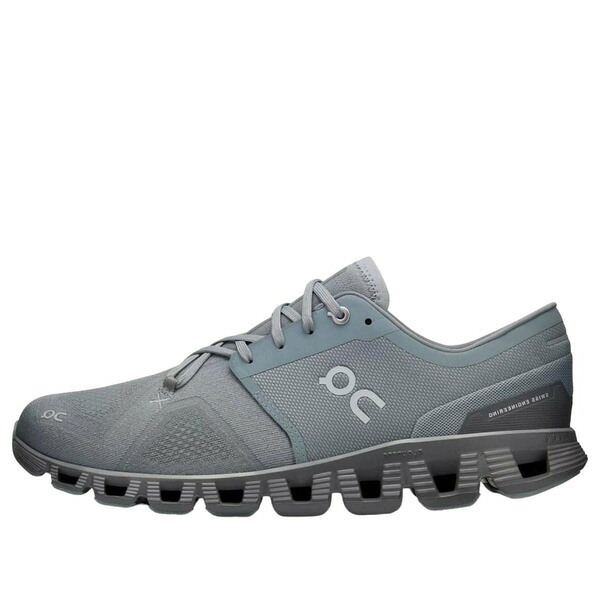 On Running オン 駈けっくら メンズ スニーカー 【On Running Cloud X 3 \u0027Mist Rock\u0027 60.97797】  大いさ US_M_13 メンズ靴-靴-スニーカー