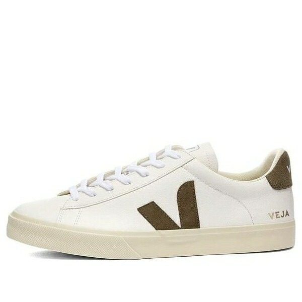 VEJA ヴェジャ メンズ スニーカー 【VEJA Campo Chromefree Lace-Up Sneakers \u0027White Khaki\u0027 CP052347】  大きさ US_7(25.0糎)