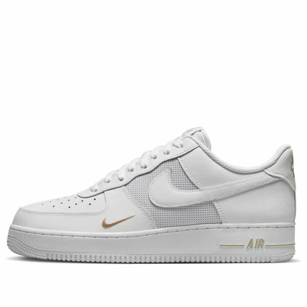 Nike ナイキ メンズ スニーカー 空軍 【Nike Air Force 1 Low \u0027Mini Swoosh\u0027 IO1283-100】  大きさ US_7(25.0糎)