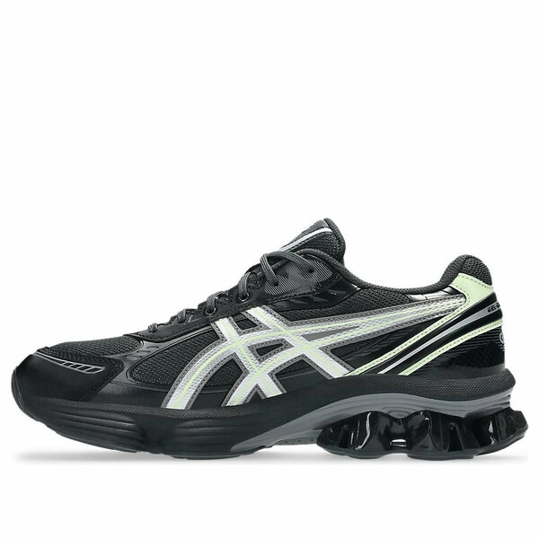 ASICS アシックス メンズ スニーカー 【ASICS Gel-Kinetic Fluent \u0027Graphite Grey Illuminate Yellow\u0027 1203A962-020】  大きさ US_12(30.0糎)