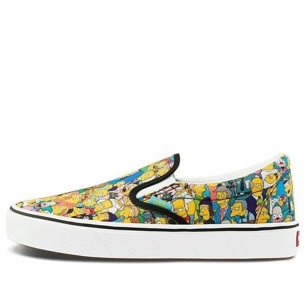 Vans バンズ メンズ スニーカー 【Vans The Simpsons x ComfyCush Slip-On \u0027Springfield\u0027 VN0A3WMD1TJ】  大きさ US_10.5(28.5糎)