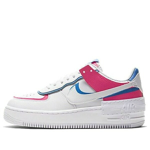 Nike ナイキ レディース スニーカー  【(WMNS) Nike Air Force 1 Shadow \u0027Cotton Candy\u0027 CU3012-111】  大きさ US_5.5(22.5糎)