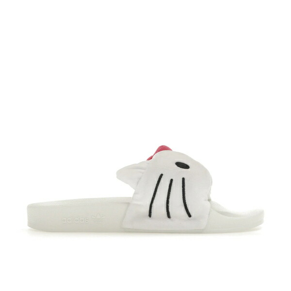 楽天市場】adidas ADILETTE HELLO KITTY FTWWHT/CBLACK/PINKFUS