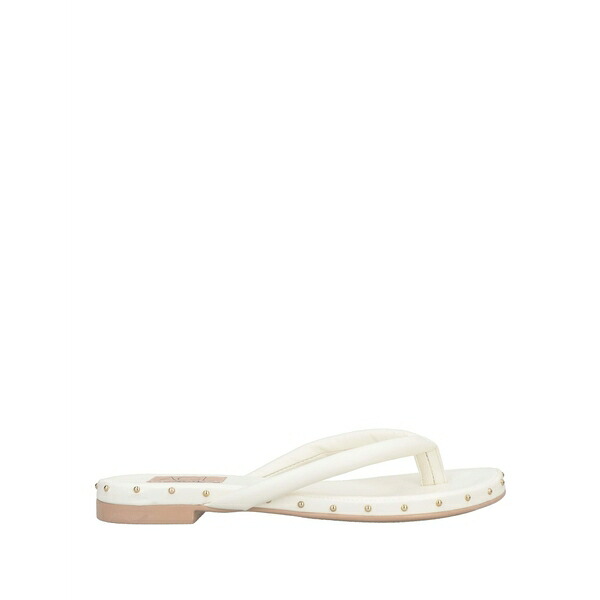 【送料無料】 エージーエル レディース サンダル シューズ Thong sandals White