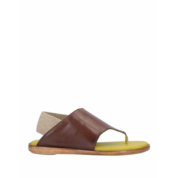 【送料無料】 イチナナニーゴ・エー レディース サンダル シューズ Thong sandals Brown の商品写真