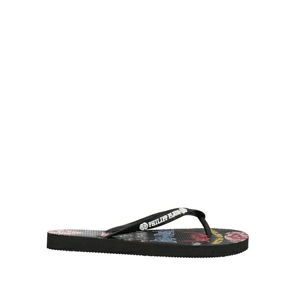 【送料無料】 フィリッププレイン レディース サンダル シューズ Thong sandals Black