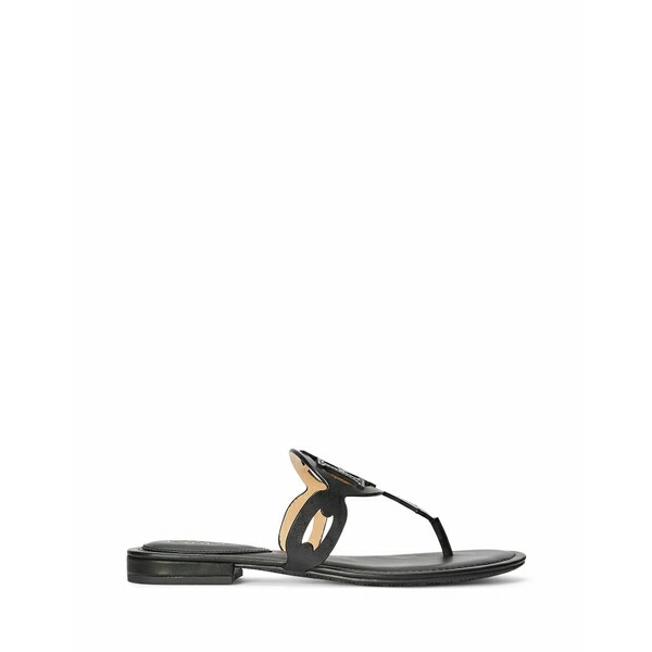 未使用 ☆LAUREN RALPH LAUREN☆ クロコ型押 トングサンダル 未使用級✨ポロラルフローレン クロコ型押し ミニ スローン