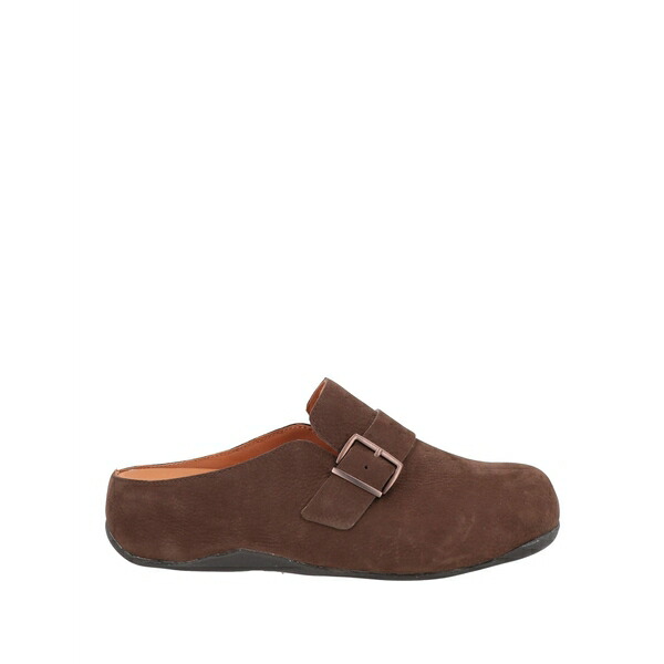 【送料無料】 フィットフロップ レディース サンダル シューズ Mules & Clogs Brown｜asty