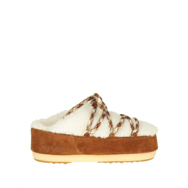 【送料無料】 ムーンブーツ レディース サンダル シューズ Mules & Clogs White