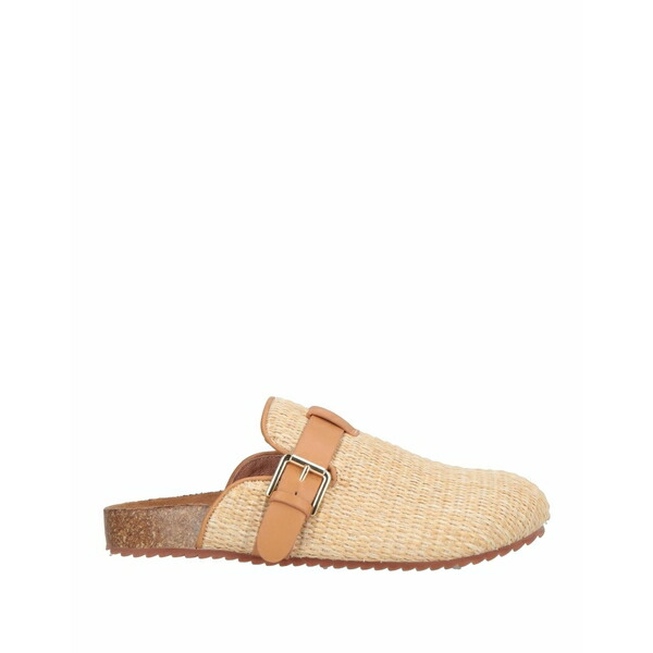 【送料無料】 ビビロウ レディース サンダル シューズ Mules \u0026 Clogs Beige