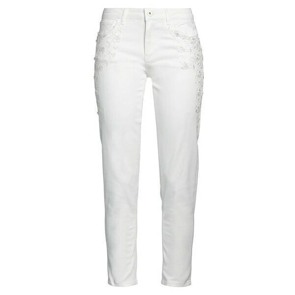 【貨物輸送無料】 ツイン仕掛ける レディース ジーンズズボン下 ボトムス Jeans White レディースファッション-ボトムス-パンツ