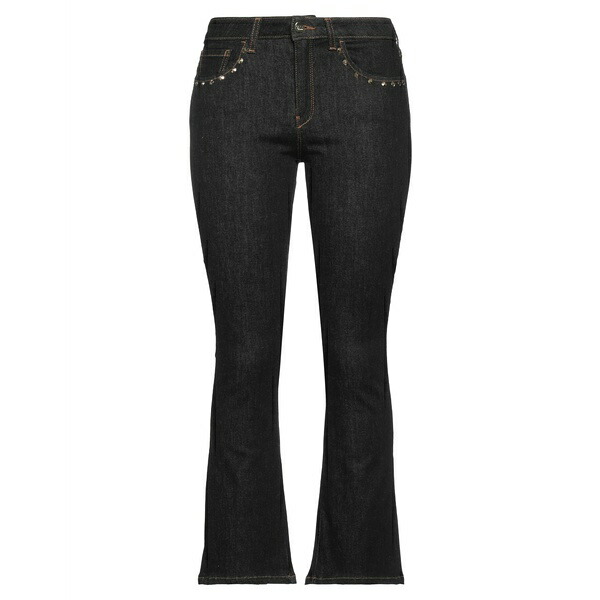 【送料無料】 カオス レディース デニムパンツ ボトムス Jeans Black｜asty 14,805円