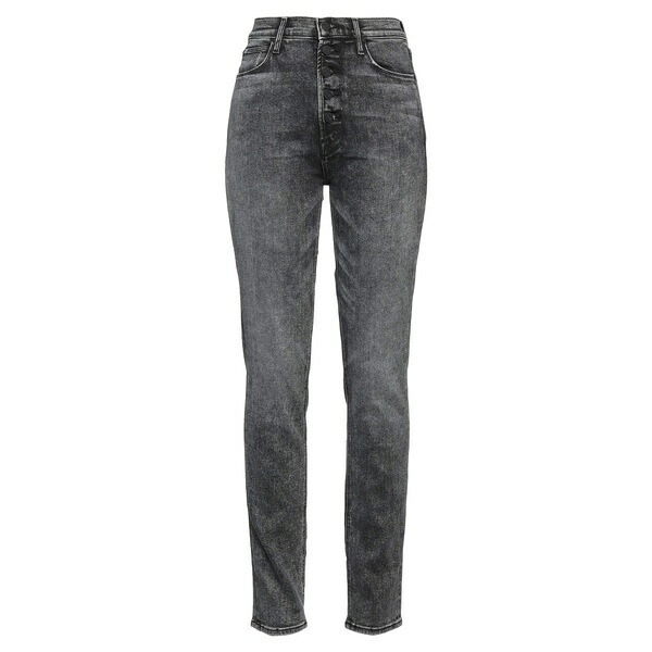 【送料無料】 マザー レディース デニムパンツ ボトムス Jeans Black｜asty