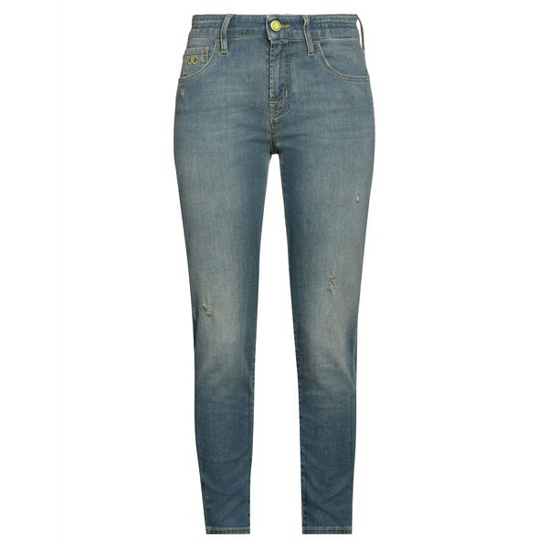 【送料無料】 ヤコブ コーエン レディース デニムパンツ ボトムス Jeans Blue