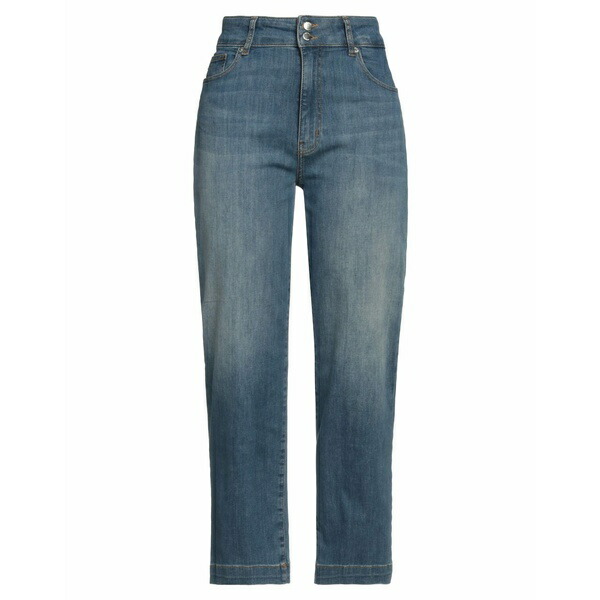 【送料無料】 モスキーノ レディース デニムパンツ ボトムス Jeans Blue