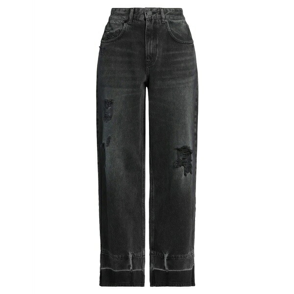 【送料無料】 ガレパリ レディース デニムパンツ ボトムス Jeans Black｜asty