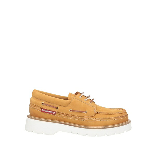 【送料無料】 ディースクエアード メンズ スリッポン・ローファー シューズ Loafers Beige