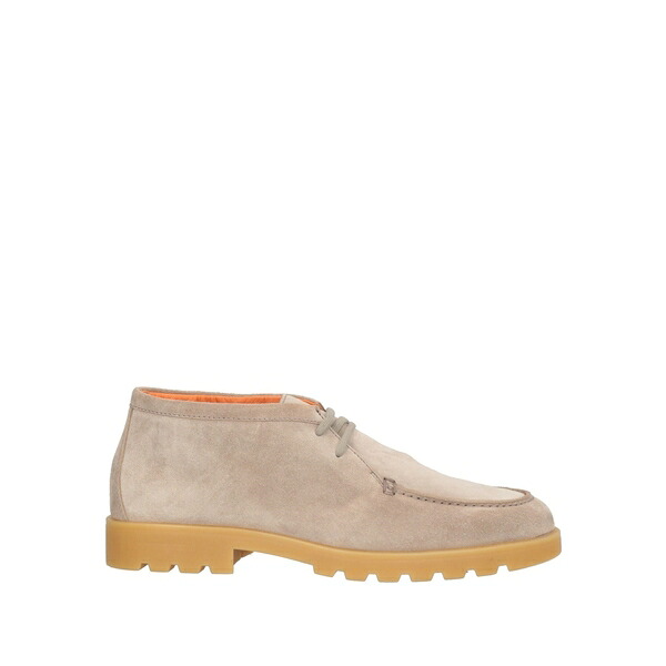 【送料無料】 サントーニ メンズ ブーツ シューズ Ankle boots Beige