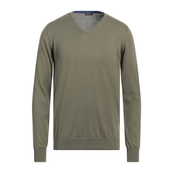 【貨物輸送無料】 ロッソピューロ メンズ 編み物\u0026プルオーバー アウター Sweaters Green